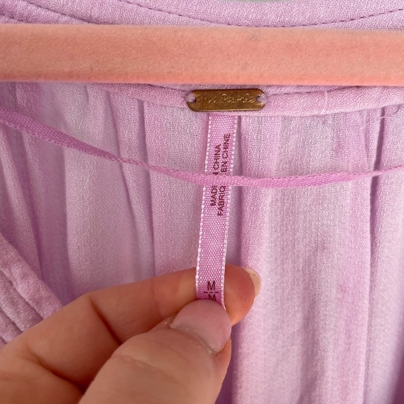 Free People - Catch Me if You Can - Size Medium - Lilac - Picture 4 of 12